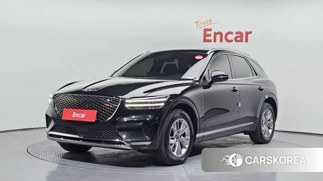 Genesis GV70 2021 Черный из Кореи