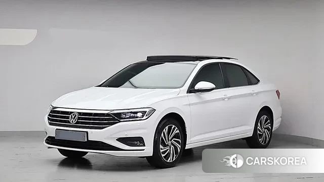 Volkswagen 7th Generation of Jetta 2021 Белый из Кореи