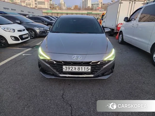Hyundai Avante (CN7) 2021 Серый из Кореи