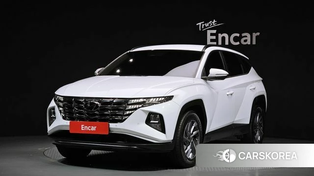 Hyundai Tucson Hybrid (NX4) 2022 Белый из Кореи