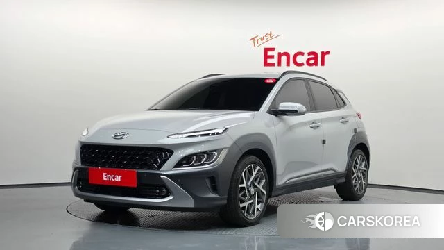 Hyundai The New Kona Hybrid 2022 Серебристо-серый из Кореи