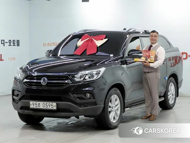 Ssangyong Rexton Sports 2018 Черный из Кореи
