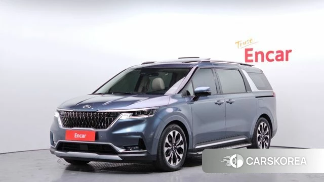 Kia Carnival 4th generation 2021 Синий из Кореи