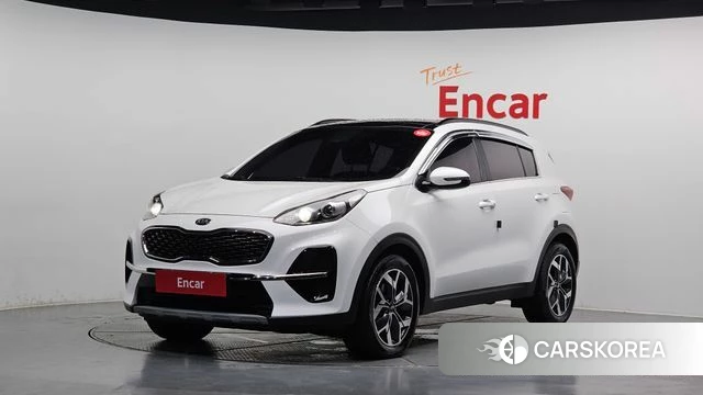 Kia Sportage The Bold 2018 Белый из Кореи