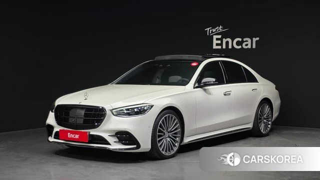 Mercedes-Benz S-Class W223 2023 Белый из Кореи
