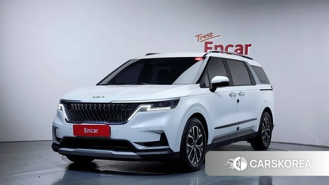 Kia Carnival 4th generation 2021 Белый из Кореи