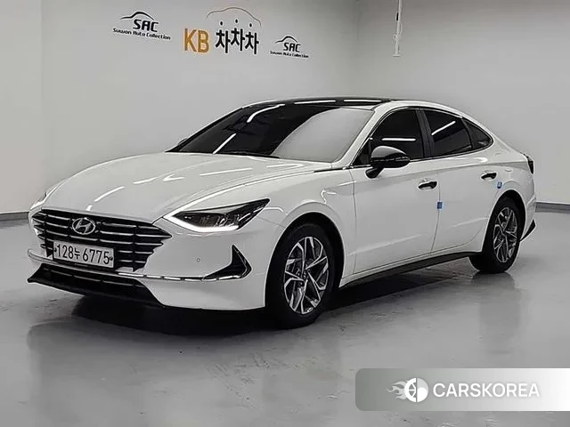 Hyundai Sonata (DN8) 2020 Белый из Кореи