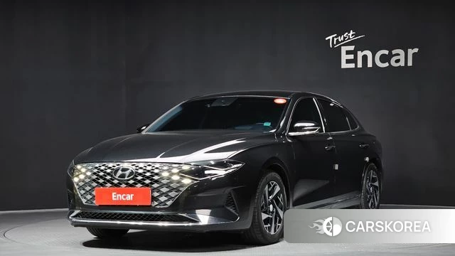 Hyundai The New Grandeur IG Hybrid 2020 Черный из Кореи
