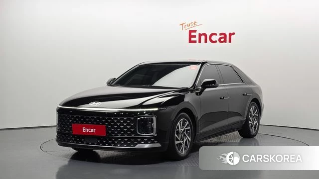 Hyundai Grandeur (GN7) 2023 Черный из Кореи