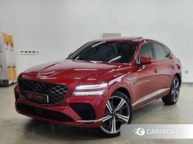Genesis GV80 Coupe 2024 Красный из Кореи