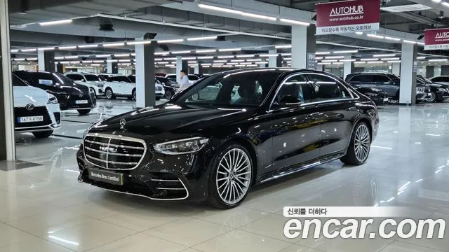 Mercedes-Benz S-Class W223 2024 Черный из Кореи