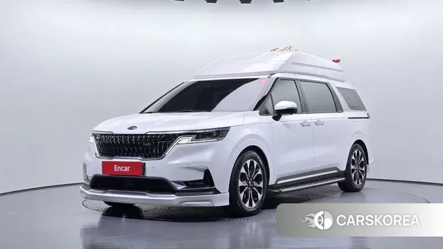 Kia Carnival 4th generation 2021 Белый из Кореи