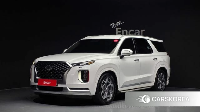 Hyundai Palisade 2021 Белый из Кореи