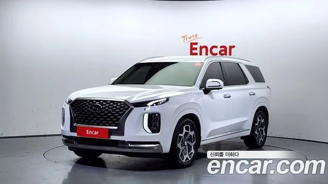 Hyundai Palisade 2021 Белый из Кореи