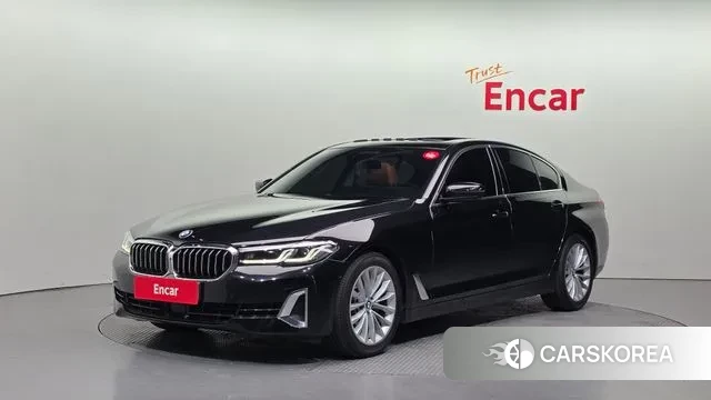 BMW 5 Series (G30) 2021 Черный из Кореи