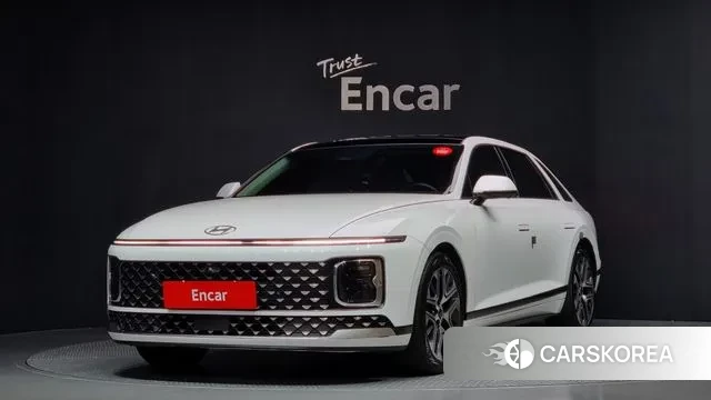 Hyundai Grandeur Hybrid (GN7) 2023 Белый из Кореи