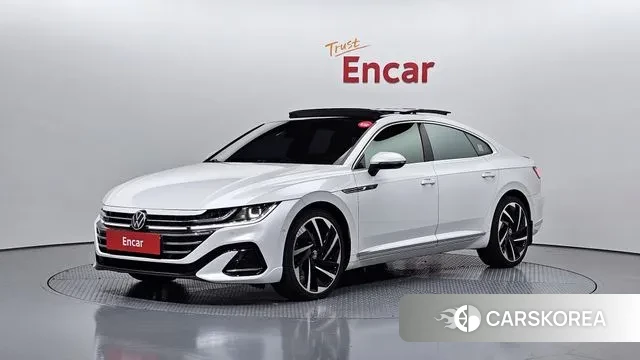 Volkswagen Arteon 2022 Белый из Кореи