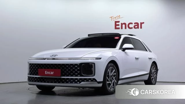 Hyundai Grandeur (GN7) 2023 Белый из Кореи