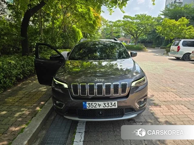 Jeep Cherokee (KL) 2022 Серый из Кореи