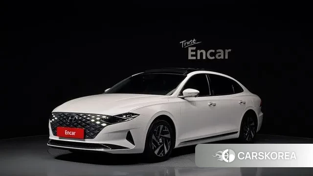 Hyundai The New Grandeur IG Hybrid 2020 Белый из Кореи