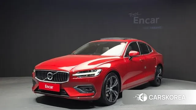 Volvo S60 3rd generation 2021 Красный из Кореи