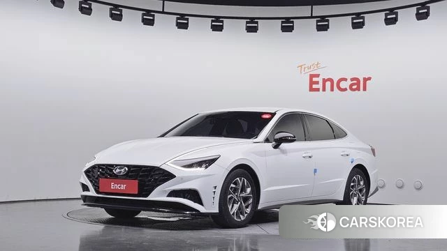 Hyundai Sonata (DN8) 2022 Белый из Кореи