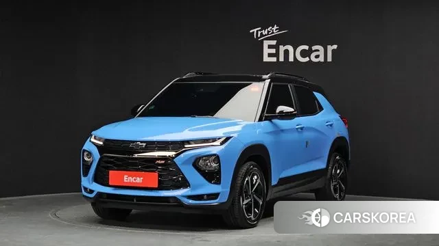 Chevrolet (GM Daewoo) Trailblazer 2023 Синий из Кореи