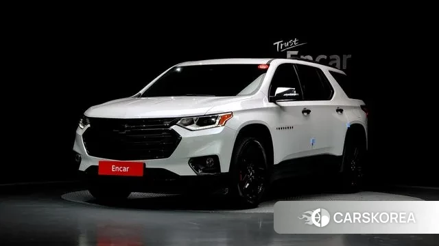 Chevrolet (GM Daewoo) Traverse 2021 Белый из Кореи