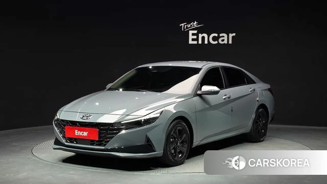 Hyundai Avante Hybrid (CN7) 2022 Серый из Кореи
