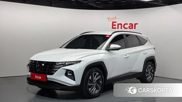 Hyundai Tucson (NX4) 2021 Белый из Кореи