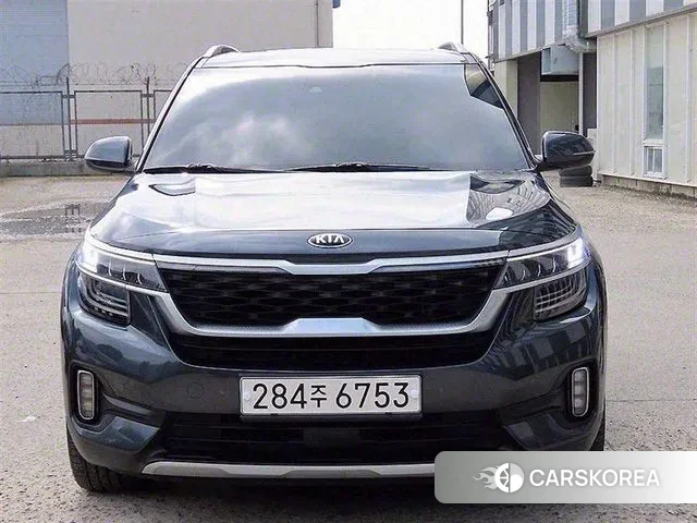Kia Seltos 2019 Серый из Кореи