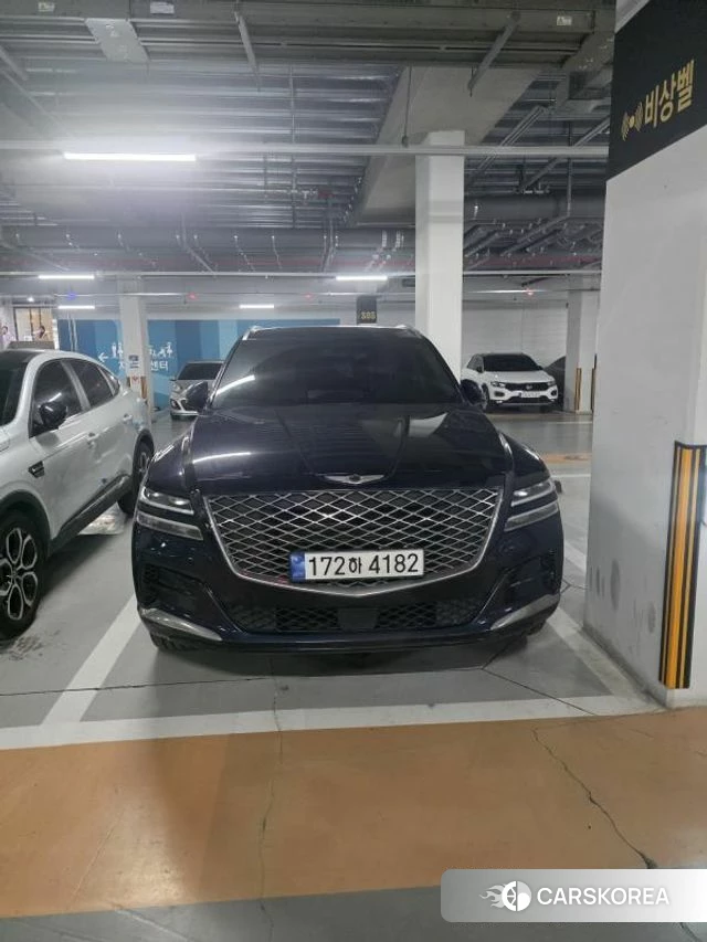 Genesis GV80 2022 Синий из Кореи