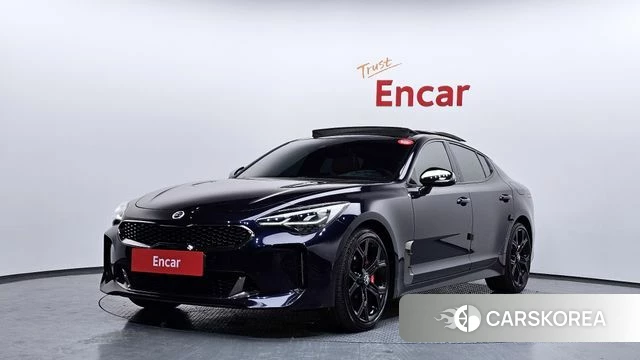 Kia Stinger 2019 Синий из Кореи