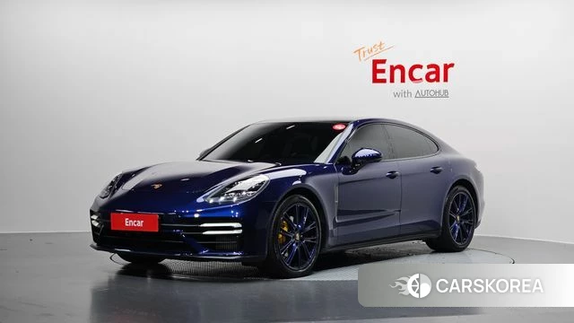 Porsche Panamera (971) 2022 Синий из Кореи