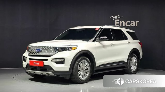 Ford Explorer 6th Generation 2021 Белый из Кореи