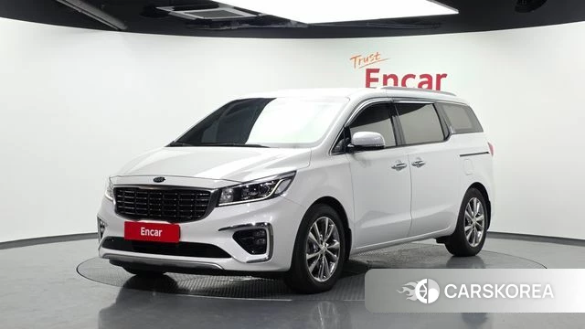 Kia The New Carnival 2019 Белый из Кореи