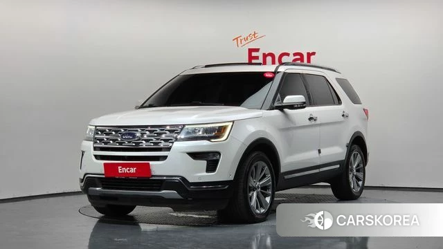 Ford Explorer 2018 Белый из Кореи