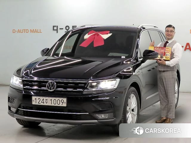 Volkswagen Tiguan second Generation 2020 Черный из Кореи