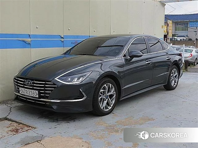 Hyundai Sonata (DN8) 2019 Серебристо-серый из Кореи
