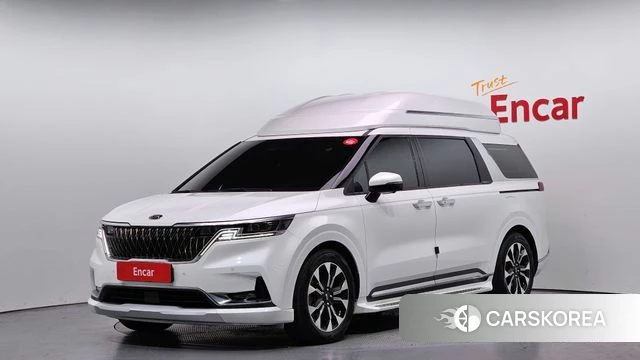 Kia Carnival 4th generation 2021 Белый из Кореи