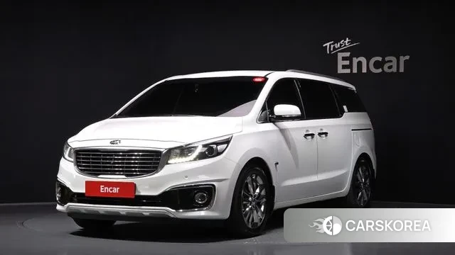 Kia All New Carnival 2018 Белый из Кореи