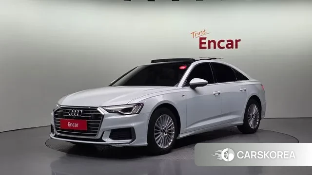 Audi A6 (C8) 2021 Белый из Кореи