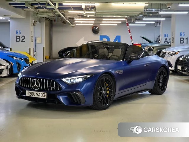 Mercedes-Benz SL-Class R232 2023 Синий из Кореи