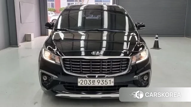 Kia The New Carnival 2020 Черный из Кореи