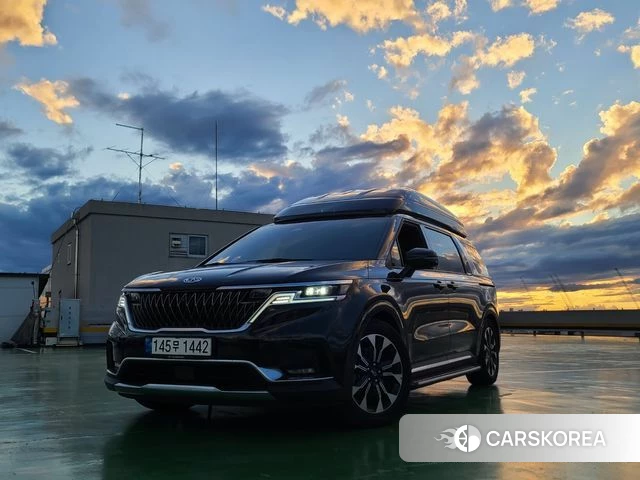 Kia Carnival 4th generation 2021 Черный из Кореи