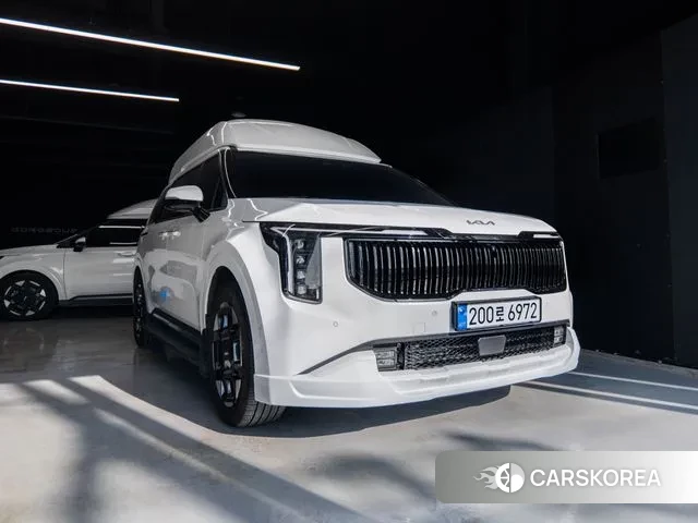 Kia The New Carnival 4th Generation 2024 Белый из Кореи