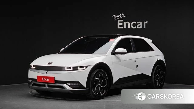 Hyundai Ionic 5 2021 Белый из Кореи