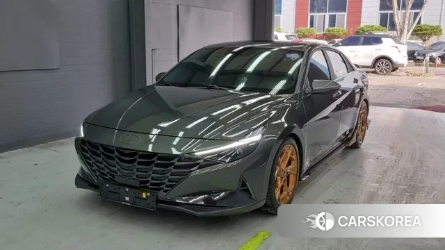 Hyundai Avante (CN7) 2021 Серый из Кореи