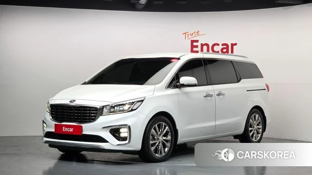 Kia The New Carnival 2019 Белый из Кореи