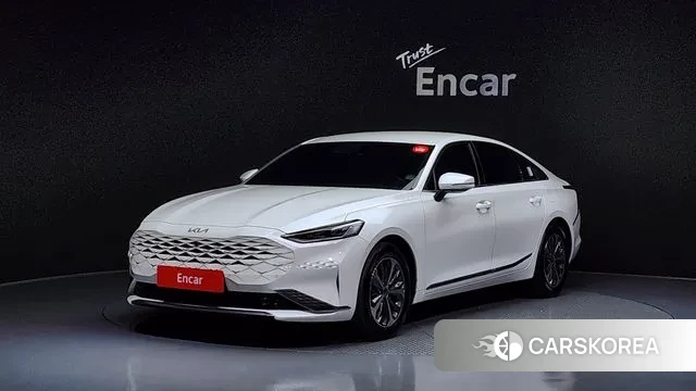 Kia K8 Hybrid 2023 Белый из Кореи